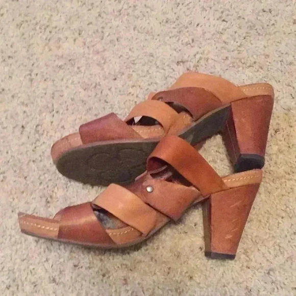 Karston slip on Leather Heels size38 - Picture 2 of 6